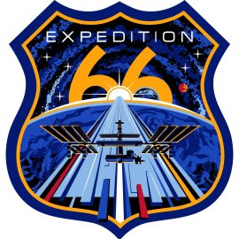 Iss Expedition 66    (Custom) Logo Png | Iss Expedition 66    (Custom) Logo Vector | Orbital Ambition  Celestial Precision  Custom Exploration  The 66th Frontier